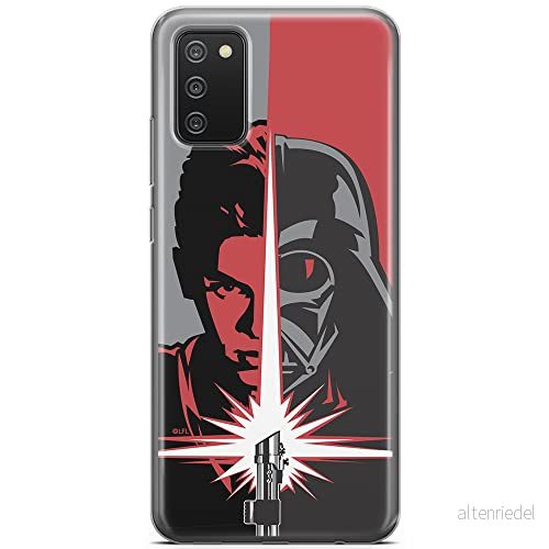 ERT GROUP mobiltelefonfodral för Samsung A02S originalt och officiellt licensierat Star Wars mönster Darth Vader 007 optimalt anpassad till formen på mobiltelefonen, fodral tillverkad av TPU plast 5903040237977
