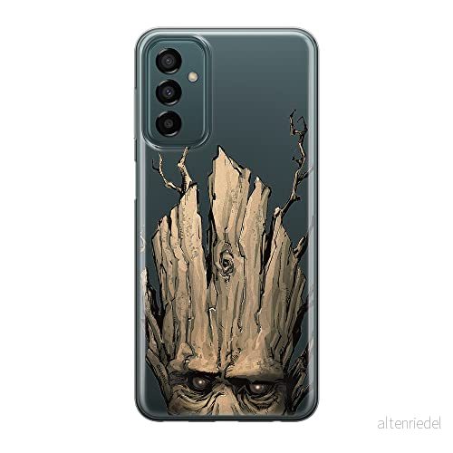 ERT GROUP mobiltelefonfodral för Samsung M13 4G/M23 5G/F23 originalt och officiellt licensierat Marvel mönster Groot 002 optimalt anpassad till formen på mobiltelefonen, gedeeltelijk transparant 5905511362041