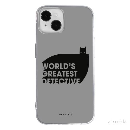ERT GROUP mobiltelefonfodral för Apple Iphone 14 originalt och officiellt licensierat DC mönster Batman 058 optimalt anpassad till formen på mobiltelefonen, fodral tillverkad av TPU plast 5905131886118