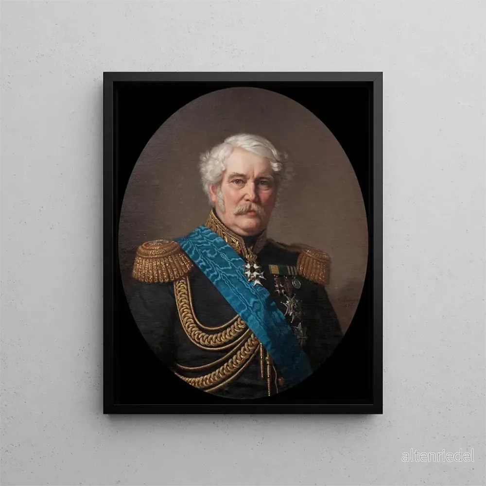 Målning Johan Peter Lefrn 1784-1862 - Amalia Lindegren | Konsttryck