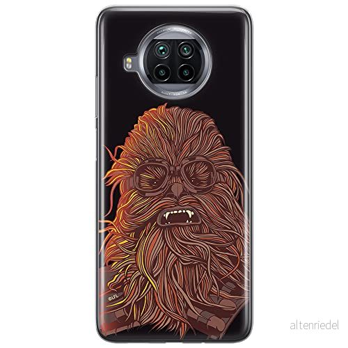 ERT GROUP mobiltelefonfodral för Xiaomi REDMI NOTE 9T originalt och officiellt licensierat Star Wars mönster Chewbacca 007 anpassad till formen på mobiltelefonen, fodral tillverkad av TPU plast 5904805651182