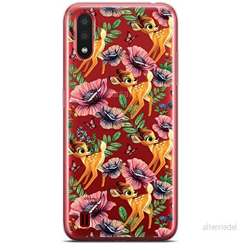 ERT GROUP mobiltelefonfodral för Samsung A01 originalt och officiellt licensierat Disney mönster Bambi 015 optimalt anpassad till formen på mobiltelefonen, gedeeltelijk transparant 5904805374791