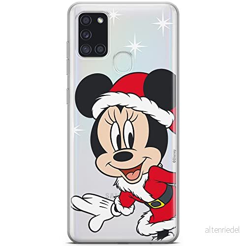 ERT GROUP mobiltelefonfodral för Samsung A21s originalt och officiellt licensierat Disney mönster Minnie 062 optimalt anpassad till formen på mobiltelefonen, gedeeltelijk transparant 5903932044546