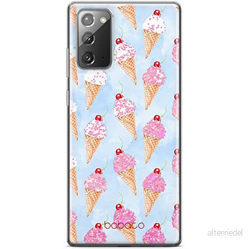 ERT GROUP mobiltelefonfodral för Samsung GALAXY NOTE 20 originalt och officiellt licensierat Babaco mönster Ice 002 optimalt anpassad till formen på mobiltelefonen, fodral tillverkad av TPU plast 5904805393808