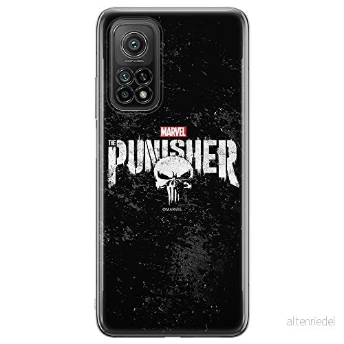 ERT GROUP mobiltelefonfodral för Xiaomi Redmi Note 11T 5G/11S 5G/POCO M4 Pro 5G originalt och officiellt licensierat Marvel mönster Punisher 003, fodral tillverkad av TPU plast 5904805622069