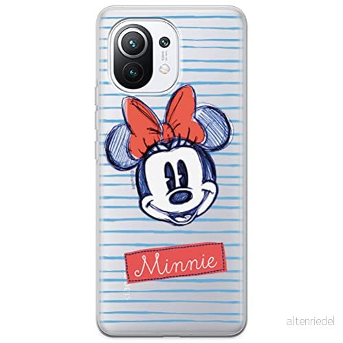 ERT GROUP mobiltelefonfodral för Xiaomi 11 originalt och officiellt licensierat Disney mönster Minnie 011 optimalt anpassad till formen på mobiltelefonen, gedeeltelijk transparant 5903537096933