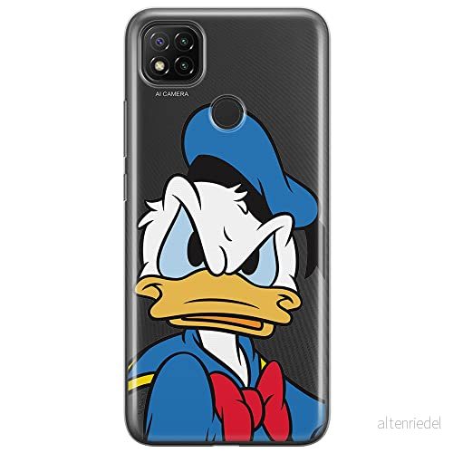 ERT GROUP mobiltelefonfodral för Xiaomi REDMI 9C originalt och officiellt licensierat Disney mönster Donald 003 optimalt anpassad till formen på mobiltelefonen, gedeeltelijk transparant 5903040273784