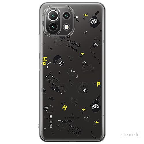 ERT GROUP mobiltelefonfodral för Xiaomi 11 LITE 4G/5G originalt och officiellt licensierat Harry Potter mönster 027, gedeeltelijk transparant 5903932702149
