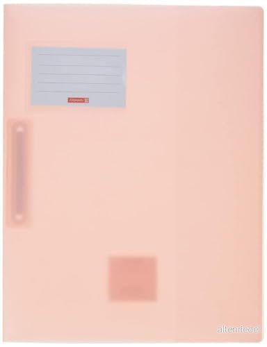 BRUNNEN Häftapparat A4 pastell rosa FACT! 4003273666412