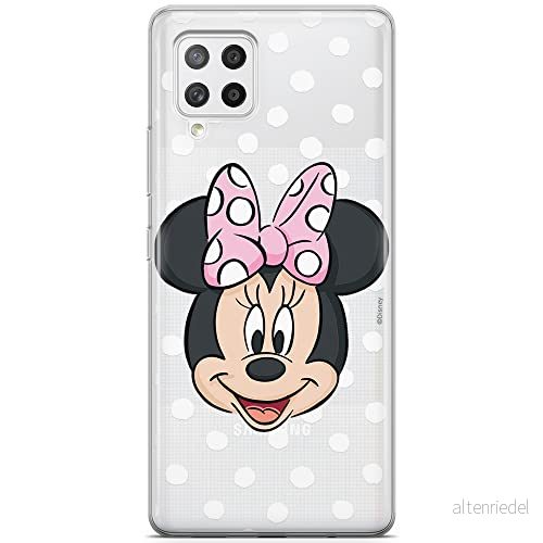 ERT GROUP mobiltelefonfodral för Samsung A42 5G originalt och officiellt licensierat Disney mönster Minnie 057 optimalt anpassad till formen på mobiltelefonen, gedeeltelijk transparant 5903040243855