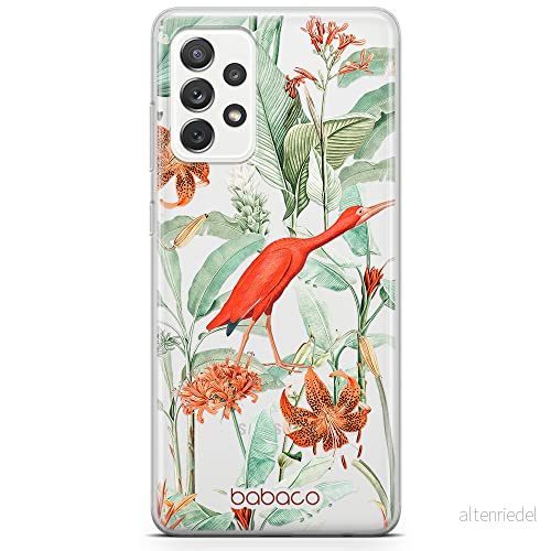ERT GROUP mobiltelefonfodral för Samsung A53 5G originalt och officiellt licensierat Babaco mönster Flowers 049 optimalt anpassad till formen på mobiltelefonen, gedeeltelijk transparant 5905131343574