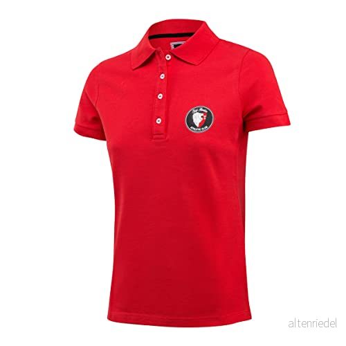 Athletic Club Polo Shirt,Women's,Red,S 8432692296089