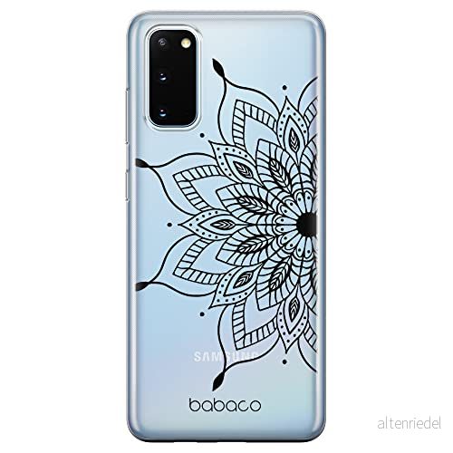 ERT GROUP mobiltelefonfodral för Samsung S20 / S11E originalt och officiellt licensierat Babaco mönster Mandalas 004 Vit optimalt anpassad till formen på mobiltelefonen, gedeeltelijk transparant 5904805828355