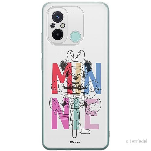 ERT GROUP mobiltelefonfodral för Xiaomi REDMI 12C/ 11A originalt och officiellt licensierat Disney mönster Minnie 068 anpassad till formen på mobiltelefonen, fodral tillverkad av TPU plast 5905511851873