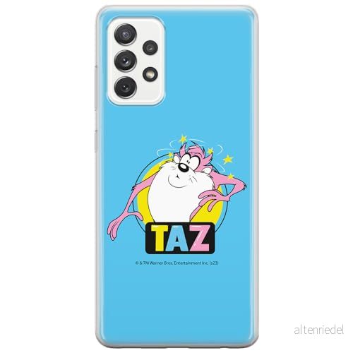 ERT GROUP mobiltelefonfodral för Samsung A52 5G / LTE 4G A52S originalt och officiellt licensierat Looney Tunes mönster Tasmanian 007, fodral tillverkad av TPU plast 5905795136468