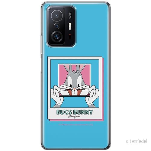 ERT GROUP mobiltelefonfodral för Xiaomi 11T 5G / PRO originalt och officiellt licensierat Looney Tunes mönster Bugs 024 anpassad till formen på mobiltelefonen, fodral tillverkad av TPU plast 5905795090487
