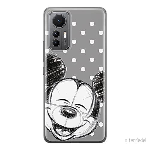 ERT GROUP mobiltelefonfodral för Xiaomi 12 LITE originalt och officiellt licensierat Disney mönster Mickey 010 optimalt anpassad till formen på mobiltelefonen, fodral tillverkad av TPU plast 5905511499709