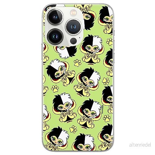ERT GROUP mobiltelefonfodral för Iphone 13 PRO MAX originalt och officiellt licensierat Disney mönster Cruella 007 optimalt anpassad till formen på mobiltelefonen, fodral tillverkad av TPU plast 5905131495426