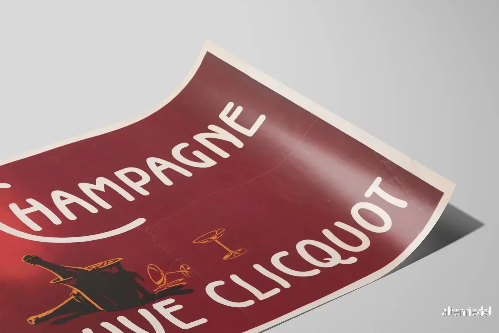 Vintageposter Champagne Veuve Clicquot - Bild 2
