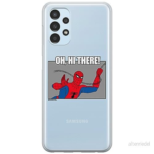 ERT GROUP mobiltelefonfodral för Samsung A13 4G originalt och officiellt licensierat Marvel mönster Spider Man 032 optimalt anpassad till formen på mobiltelefonen, gedeeltelijk transparant 5905795008390