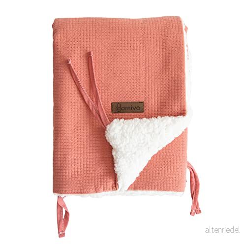 Domiva 1000811 FLUFFY 75X100 TERRACOTA omslag med sittstöd 3700948332160