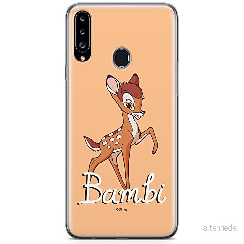 ERT GROUP mobiltelefonfodral för Samsung A20S originalt och officiellt licensierat Disney mönster Bambi 013 optimalt anpassad till formen på mobiltelefonen, fodral tillverkad av TPU plast 5903932289398