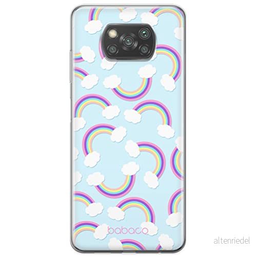 ERT GROUP mobiltelefonfodral för Xiaomi POCOPHONE X3 originalt och officiellt licensierat Babaco mönster Rainbow 002 optimalt anpassad till formen på mobiltelefonen, fodral tillverkad av TPU plast 5904805419683