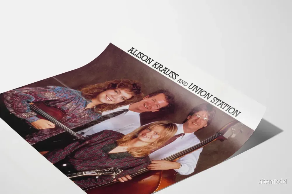 Affisch Alison Krauss och Union Station Musikanter Country Folk - Bild 3