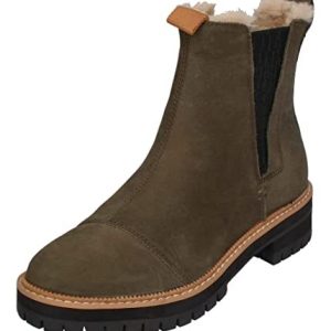 TOMS Women Dakota Boot_Water Resistant, Stövlar Dam, Olive, 37.5 EU 195703025365 TOMS Women Dakota Boot_Water Resistant, Stövlar Dam, Olive, 37.5 EU 195703025365