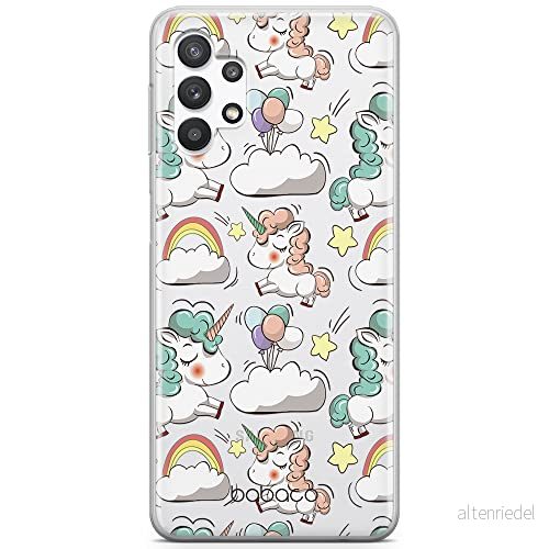 ERT GROUP mobiltelefonfodral för Samsung A32 5G originalt och officiellt licensierat Babaco mönster Unicorn 001 optimalt anpassad till formen på mobiltelefonen, gedeeltelijk transparant 5903040050804