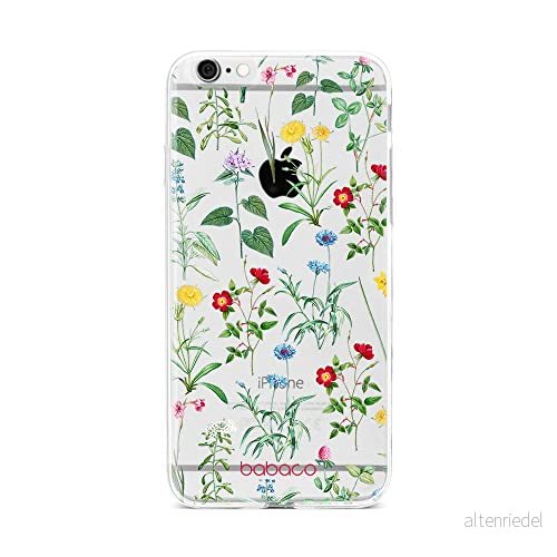 ERT GROUP mobiltelefonfodral för Iphone 6 PLUS originalt och officiellt licensierat Babaco mönster Flowers 042 optimalt anpassad till formen på mobiltelefonen, gedeeltelijk transparant 5905131316622