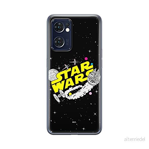 ERT GROUP mobiltelefonfodral för Oppo RENO 7 5G originalt och officiellt licensierat Star Wars mönster 032 optimalt anpassad till formen på mobiltelefonen, fodral tillverkad av TPU plast 5905511313395
