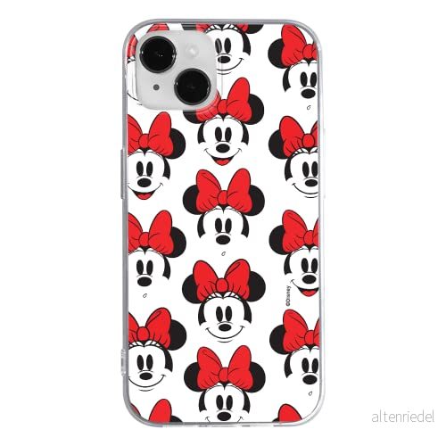 ERT GROUP mobiltelefonfodral för Apple Iphone 14 PLUS originalt och officiellt licensierat Disney mönster Minnie 058 optimalt anpassad till formen på mobiltelefonen, fodral tillverkad av TPU plast 5905131895905
