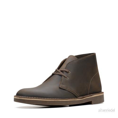 Clarks Bushacre 2 Chukka Boot för män, Mörkbrunt, 48 EU 53448610836