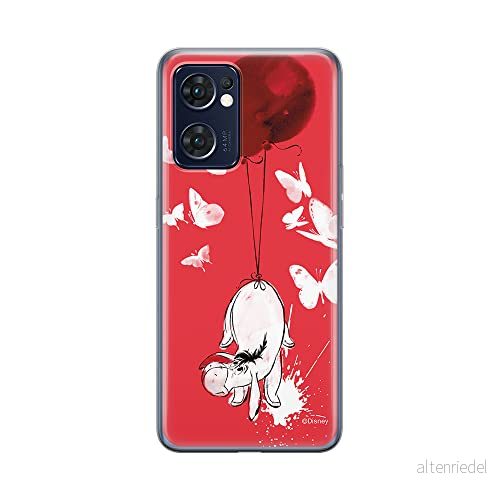ERT GROUP mobiltelefonfodral för Oppo RENO 7 5G originalt och officiellt licensierat Disney mönster Eeyore 001 optimalt anpassad till formen på mobiltelefonen, fodral tillverkad av TPU plast 5905511309022