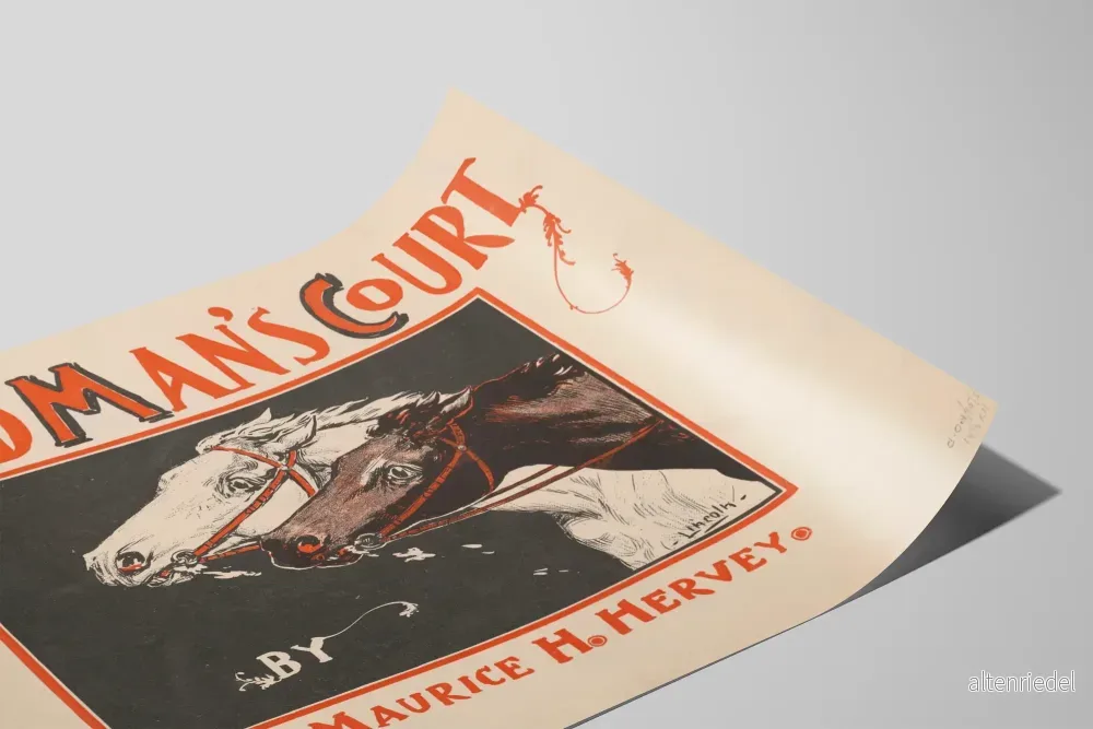 Vintageposter Dead Man's Court av Maurice H. Hervey - Bild 2