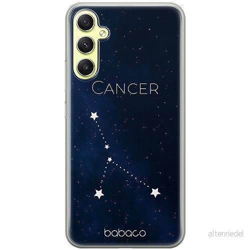 ERT GROUP mobiltelefonfodral för Samsung A34 5G originalt och officiellt licensierat Babaco mönster Zodiac Constellation 004 anpassad till formen på mobiltelefonen, fodral tillverkad av TPU plast 5905511778279