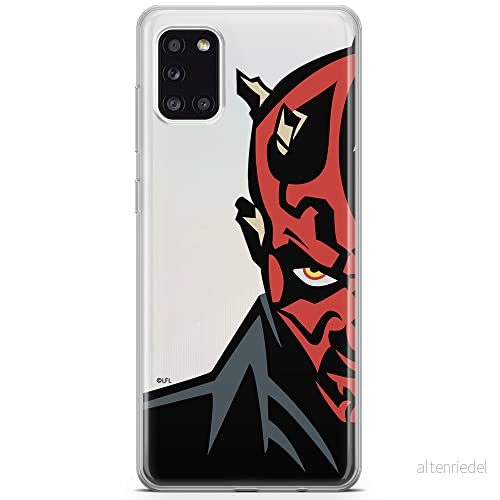 ERT GROUP mobiltelefonfodral för Samsung A31 originalt och officiellt licensierat Star Wars mönster Darth Maul 003 optimalt anpassad till formen på mobiltelefonen, gedeeltelijk transparant 5903040217597