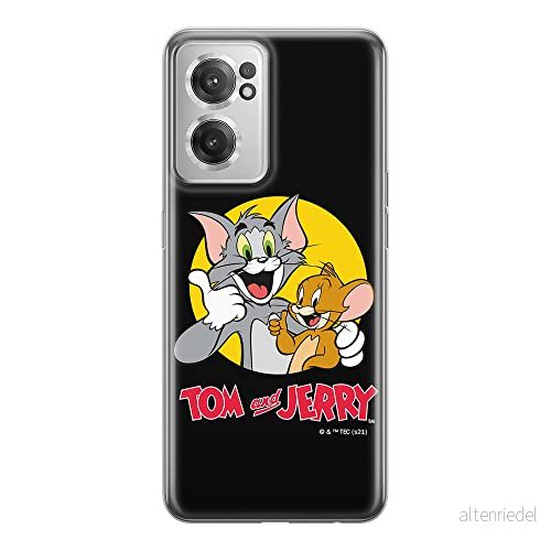 ERT GROUP mobiltelefonfodral för Oneplus NORD CE 2 originalt och officiellt licensierat Tom & Jerry mönster 013 optimalt anpassad till formen på mobiltelefonen, fodral tillverkad av TPU plast 5905511291471