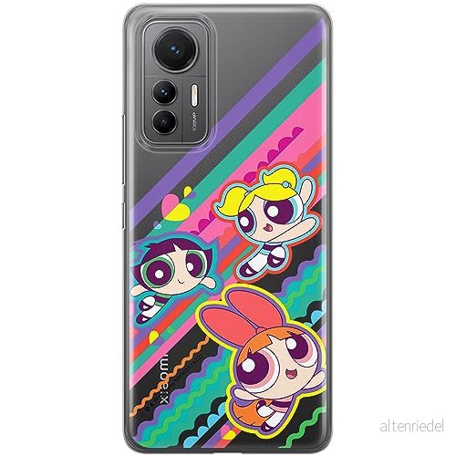 ERT GROUP mobiltelefonfodral för Xiaomi 12 LITE originalt och officiellt licensierat The Powerpuff Girls mönster 026, gedeeltelijk transparant 5905511971625