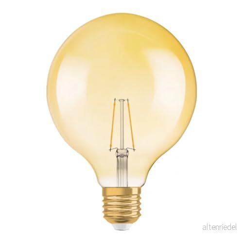 OSRAM LED Vintage Edition 1906 – LED-lampa kulform – E27 – 2,8 W – varmvit 2400 K – 1-pack 4058075808980