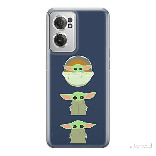 ERT GROUP mobiltelefonfodral för Oneplus NORD CE 2 originalt och officiellt licensierat Star Wars mönster Baby Yoda 007 optimalt anpassad till formen på mobiltelefonen, fodral tillverkad av TPU plast 5905511286941