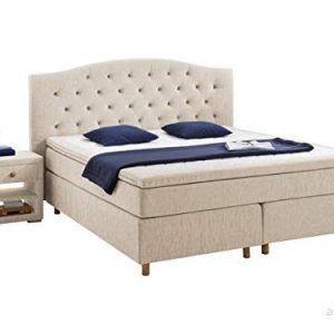 Atlantic Home Collection Boxspringsäng CLAIRE, 180 x 200 cm, inkl. topper DUO H2/H3 cm kräm 4260471538068 Atlantic Home Collection Boxspringsäng CLAIRE, 180 x 200 cm, inkl. topper DUO H2/H3 cm kräm 4260471538068