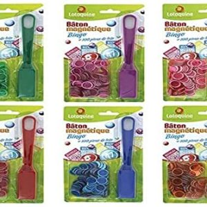 Bingo magnetstav med 100 spelstenar 3580743131003