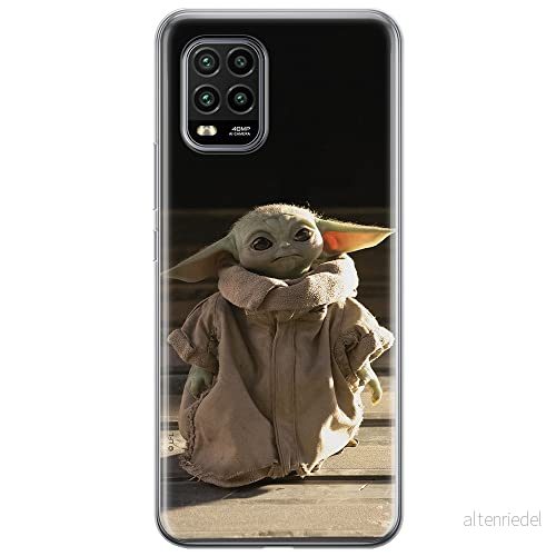 ERT GROUP mobiltelefonfodral för Xiaomi MI 10 LITE originalt och officiellt licensierat Star Wars mönster Baby Yoda 001 optimalt anpassad till formen på mobiltelefonen, fodral tillverkad av TPU plast 5903537149318