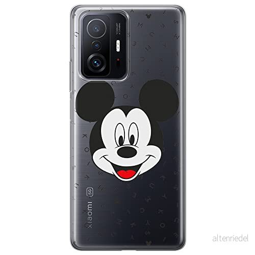 ERT GROUP mobiltelefonfodral för Xiaomi 11T 5G / PRO originalt och officiellt licensierat Disney mönster Mickey 020 optimalt anpassad till formen på mobiltelefonen, gedeeltelijk transparant 5904805553004