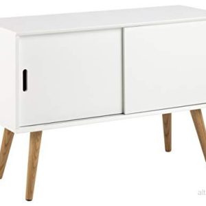 AC Design Furniture byrå Mariela, B: 100 T: 38 H: 68,2 cm, trä, vitt 5705994820058