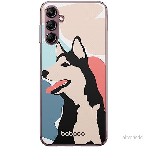 ERT GROUP mobiltelefonfodral för Samsung A14 4G/5G originalt och officiellt licensierat Babaco mönster Dogs 001 optimalt anpassad till formen på mobiltelefonen, fodral tillverkad av TPU plast 5905511827199