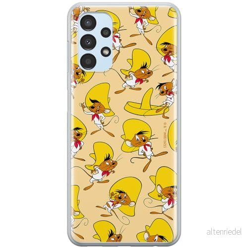ERT GROUP mobiltelefonfodral för Samsung A13 4G originalt och officiellt licensierat Looney Tunes mönster Speedy Gonzales 001 anpassad till formen på mobiltelefonen, fodral tillverkad av TPU plast 5905511644925