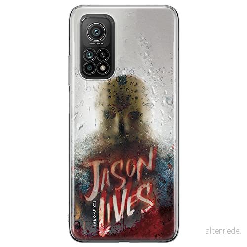 ERT GROUP mobiltelefonfodral för Xiaomi REDMI NOTE 9T originalt och officiellt licensierat Horror mönster Friday the 13th 004 anpassad till formen på mobiltelefonen, fodral tillverkad av TPU plast 5905511101459